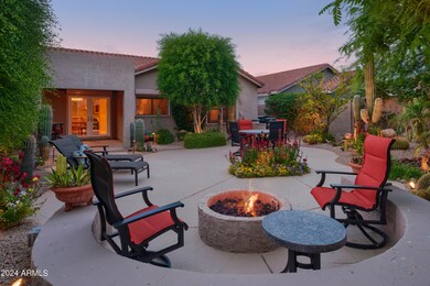 Firepit back to patio