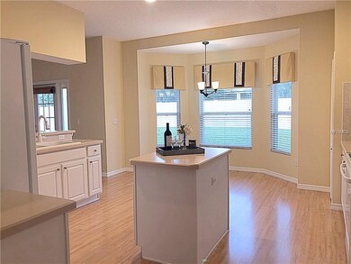 Beautiful Breakfast Nook with Bay Windows Overlook