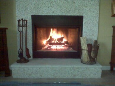 Cozy fire place
