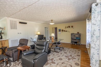 Dining room area with built in storage