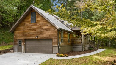 Side entry 2 car garage.