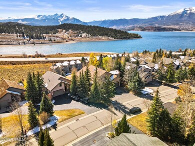 Neighborhood With Lake Background
