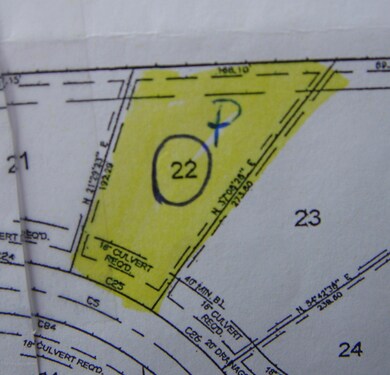 Lot 22 plot