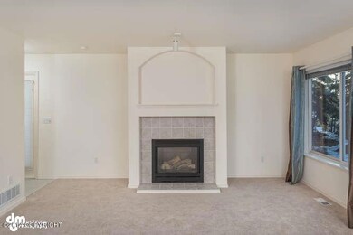 birch fireplace