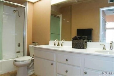 Bath with dual vanities, new tile flooring, new pa