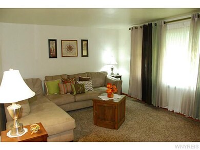 Living Room. Cozy and comfortable. Carpet was laid