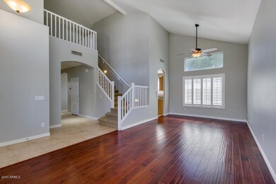 Grand Entry with Vaulted Ceiling