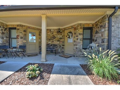 Front porch for relaxing
