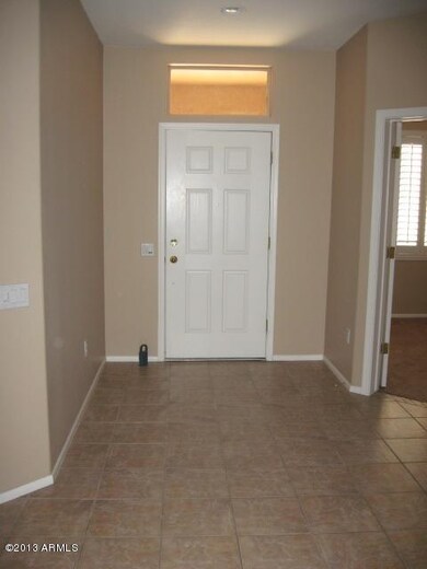 Wide open Tiled Entry