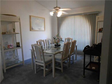 Dining Room. Lots o f wall space for curio cabinet