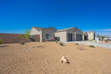 Ranch-style home featuring a garage