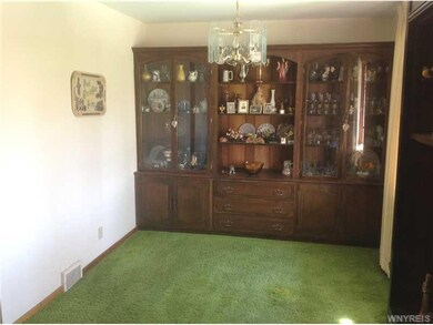 Dining Room. Built in China Cabinet