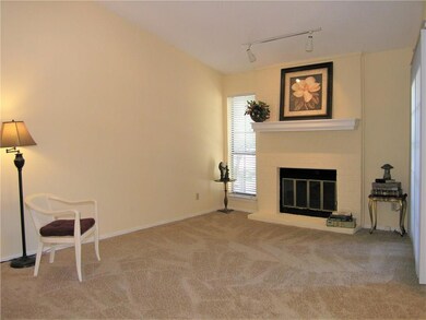 VIEW FROM ENTRY =NOTICE VAULTED CEILING WITH SPOTL