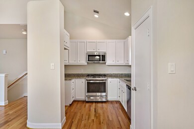 Kitchen features, stainless steel appliances. Fridge has been added.