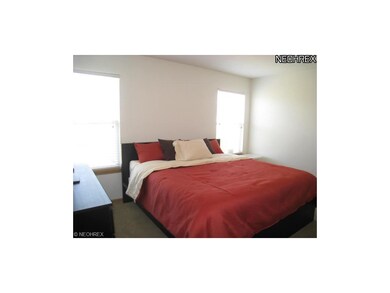 Master bedroom with walk-in closet.