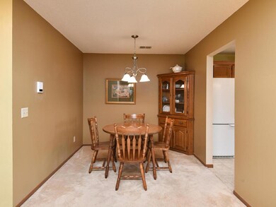 Dining Room easily sits 6-8, with kitchen to the r