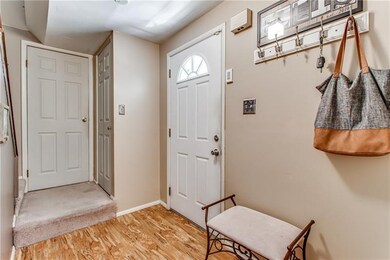 Entry way with coat closet and plenty of space for