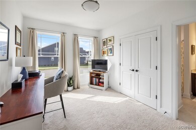Bedroom 2 or office with attached bath