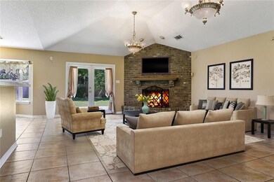 Living Room virtually staged