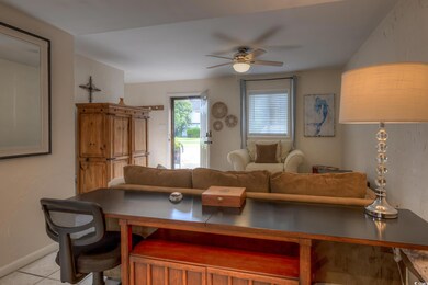 Interior space featuring light tile patterned floo