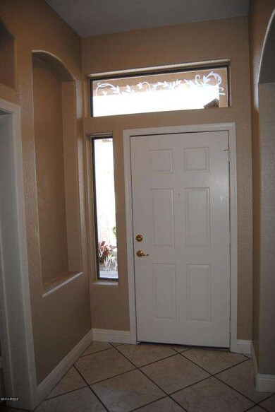 Tiled Foyer