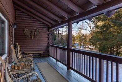 Overlooking the Schroon River