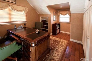 Upstairs bedroom currently being used as an office