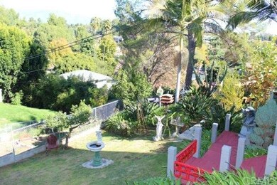 Back yard with view