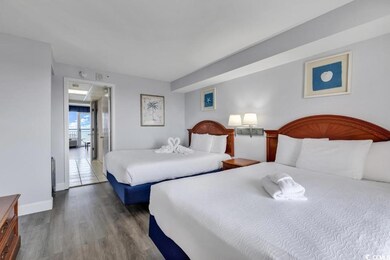 Bedroom featuring hardwood / wood-style floors