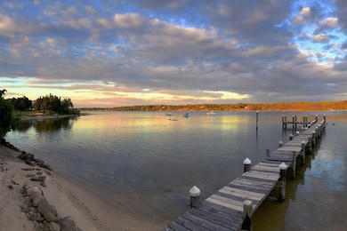 The views over the Lagoon are beautiful at all times of day.