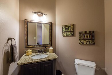 Half bath with granite