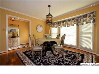 Dining room looking back to foyer.