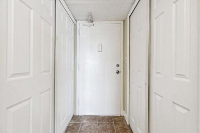 Front entry with storage