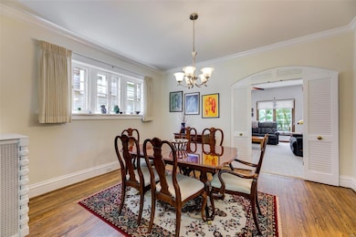 Enjoy entertaining in the formal dining room with 