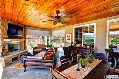 outdoor patio/living area