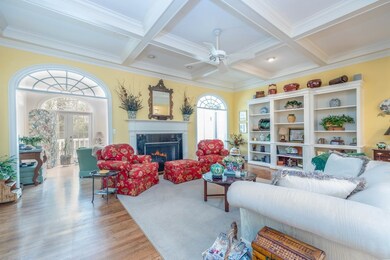Beautiful living room with tons of natural light,
