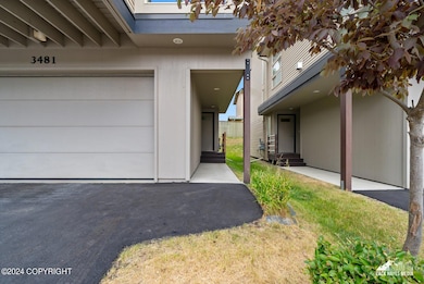 Driveway and entrance