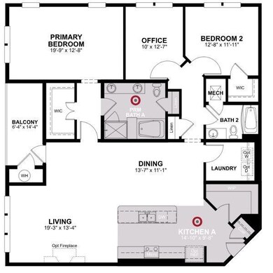Sherwood Floorplan.
