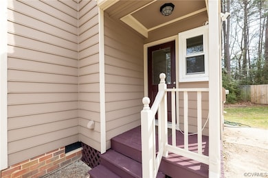 View of exterior entry