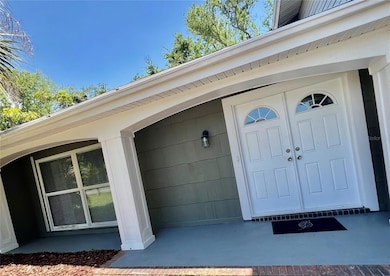 FRONT PATIO AND FRONT DOOR