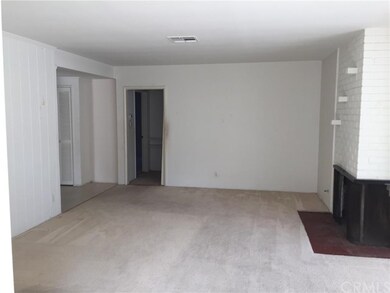 One of two fireplaces in dining area