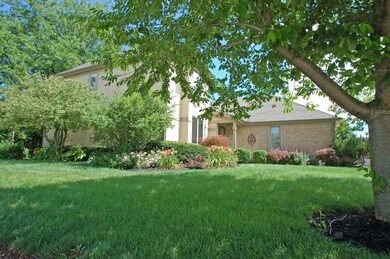 Lush landscaping