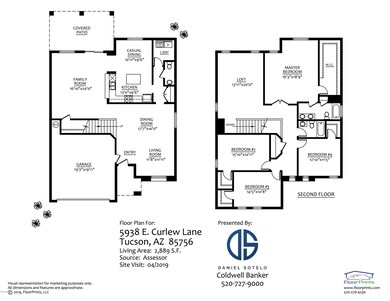 5938 Curlew Lane Floorplan