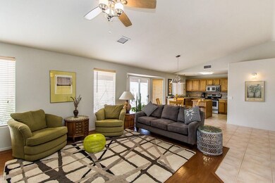 Open Living room area