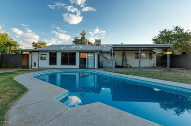 Dive Pool and covered patio