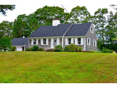 Exterior Front. Mature Landscaping