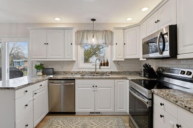 New appliances in 2024. Stainless and granite tops.