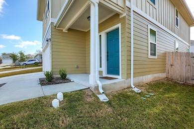 View of side of home featuring board and batten s