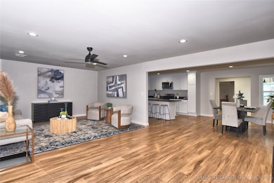 Open Layout with great room, dining area and kitch