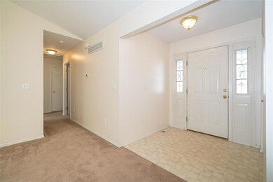 hallway to bedrooms to the right